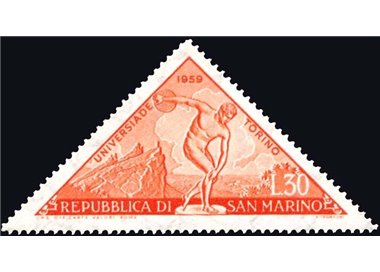 SAN MARINO 1959 Universiade of Turin MH*