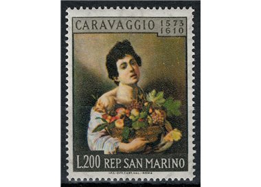 SAN MARINO 1960 Caravaggio MH*