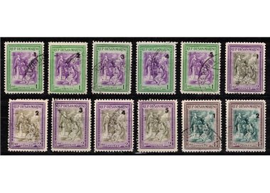 SAN MARINO 1947 Beneficenza 12v us