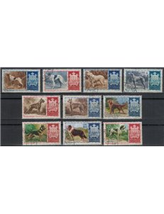 SAN MARINO 1956 Cani di razza 10v us