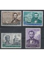 SAN MARINO 1959 Abramo Lincoln 4v MH*