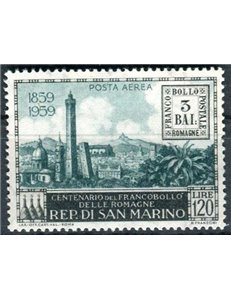 SAN MARINO 1959 Stamps of Romagna (airmail) MNH**