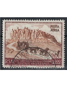 SAN MARINO 1951 Anniversary UPU (airmail) £300 us