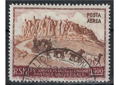 SAN MARINO 1951 Anniversary UPU (airmail) £300 us