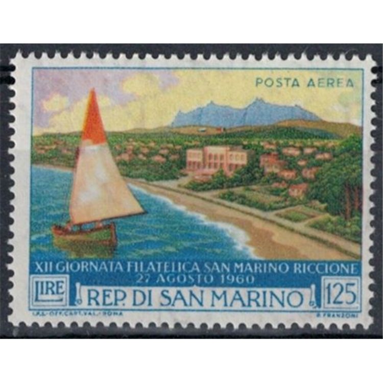 SAN MARINO 1960 International Philatelic Fair (Airmail) MNH**