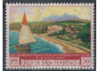SAN MARINO 1960 International Philatelic Fair MH*
