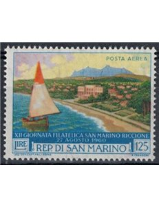 SAN MARINO 1960 International Philatelic Fair (Airmail) MH*