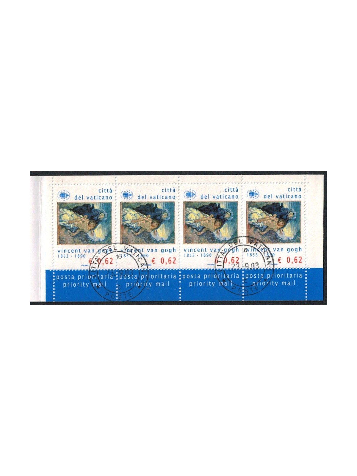 VATICAN 2003 Masters of Painting booklet us
