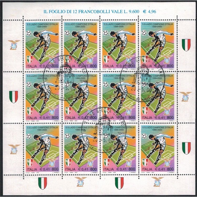 ITALIA 2000 Lazio Campione d'Italia MF us