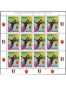 ITALY 2001 Rome champion m/s MNH**
