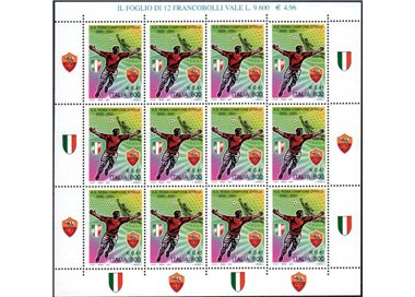 ITALY 2001 Rome champion m/s MNH**