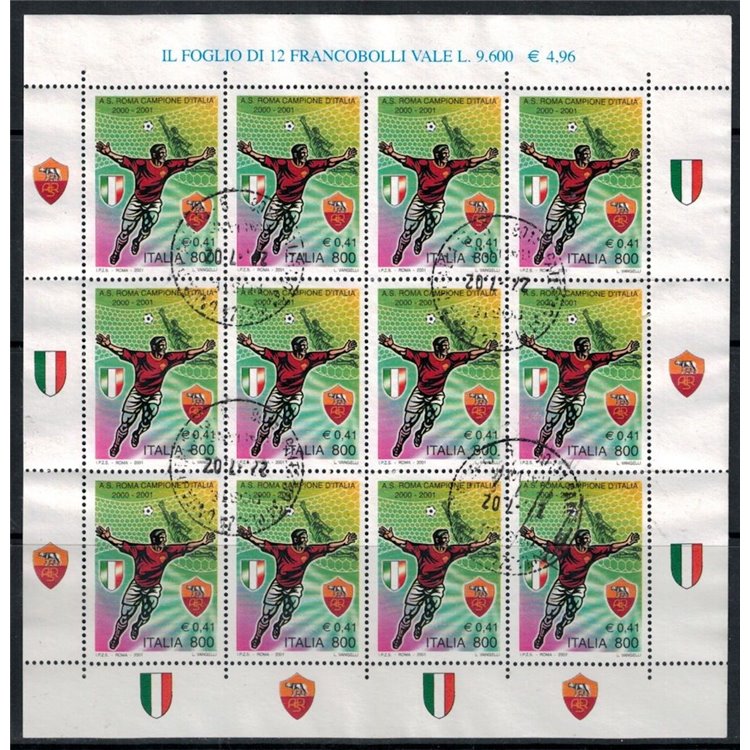 ITALY 2001 Rome champion m/s us