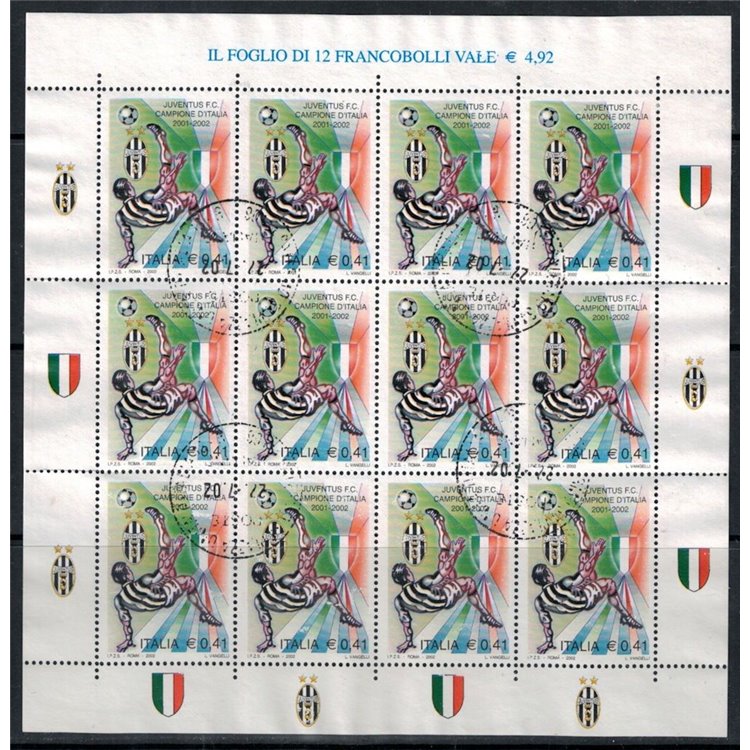 ITALIA 2002 Juventus campione d'Italia MF us