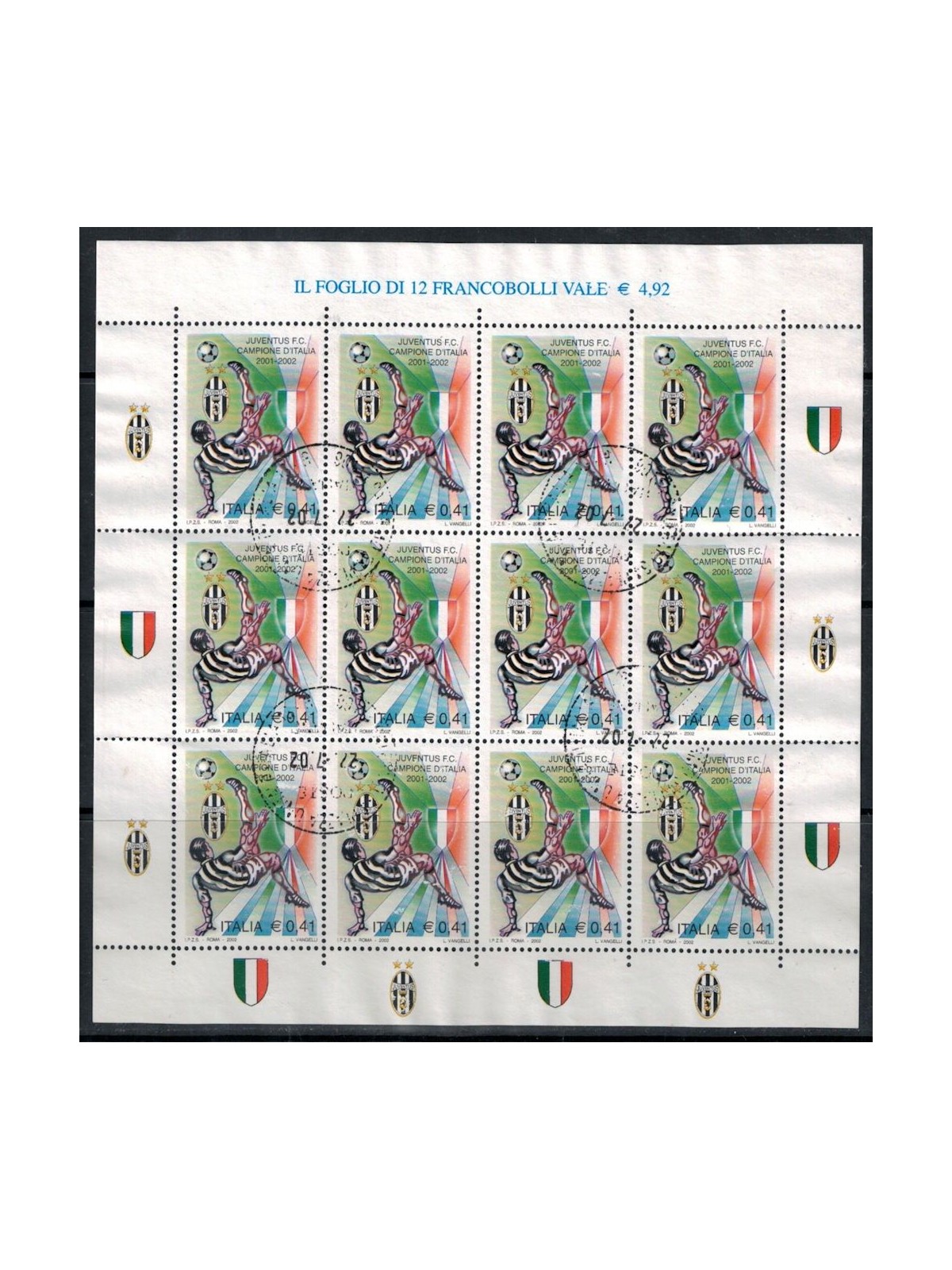 ITALIA 2002 Juventus campione d'Italia MF us