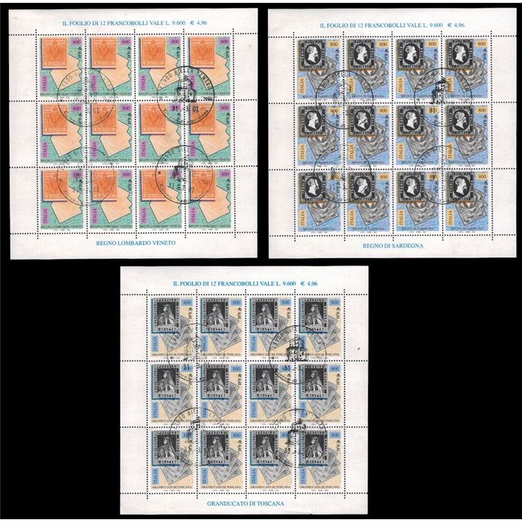 ITALY 2001 Ancient States 3 m/s us