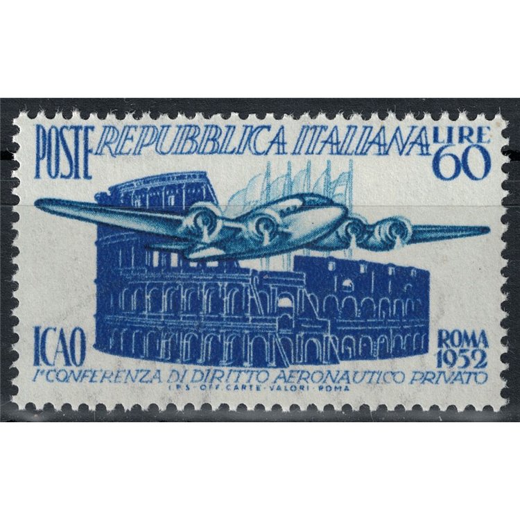 ITALIA 1952 Diritto Aeronautico Privato (ICAO) MH*