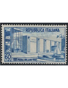 ITALY 1952 Milan Fair MH*