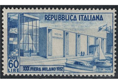 ITALY 1952 Milan Fair MH*