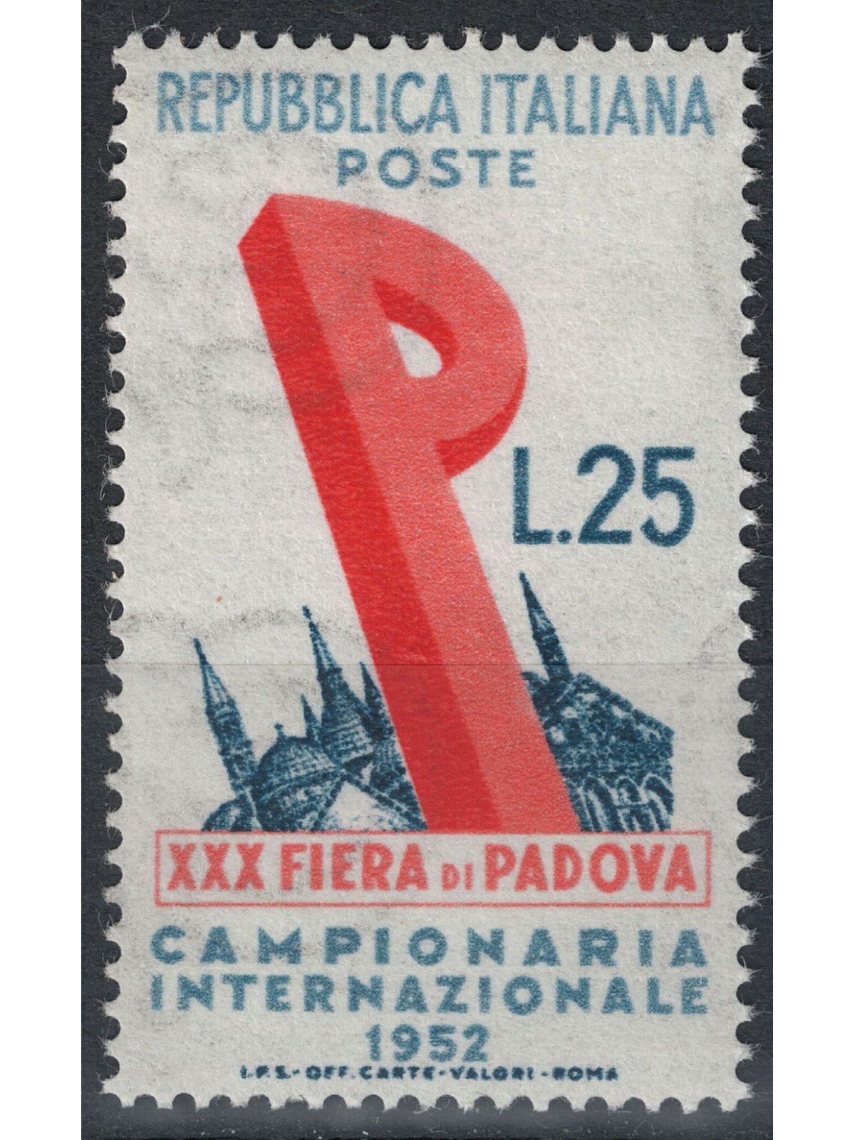 ITALY 1952 Padua Fair MH*