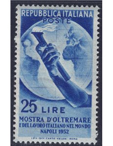 ITALIA 1952 Mostra d'Oltremare MH*