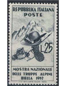 ITALIA 1952 Truppe Alpine MH*