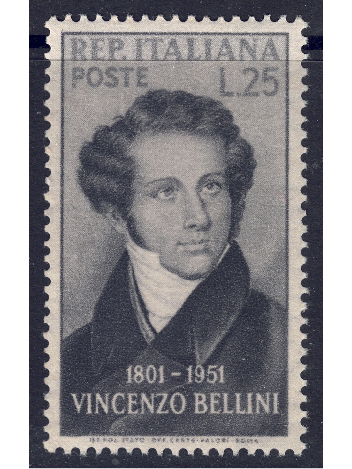 ITALY 1952 Vincenzo Bellini MH*
