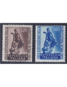 ITALIA 1953 Esposizione dell'Agricoltura 2v MH*