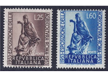 ITALY 1953 Agricultural Exhibition 2v MH*