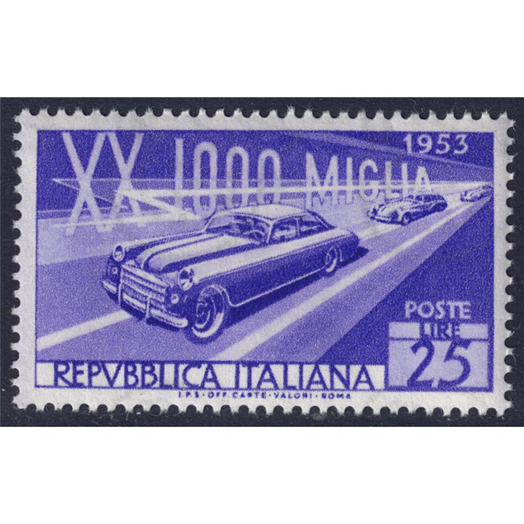 ITALIA 1953 Mille Miglia MH*