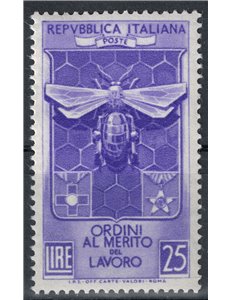 ITALY 1953 Order of Merit for Labour MH*