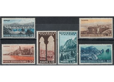 ITALIA 1953 Propaganda turistica 6v MH*