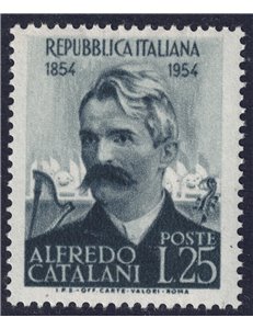 ITALIA 1954 Alfredo Catalani MH*