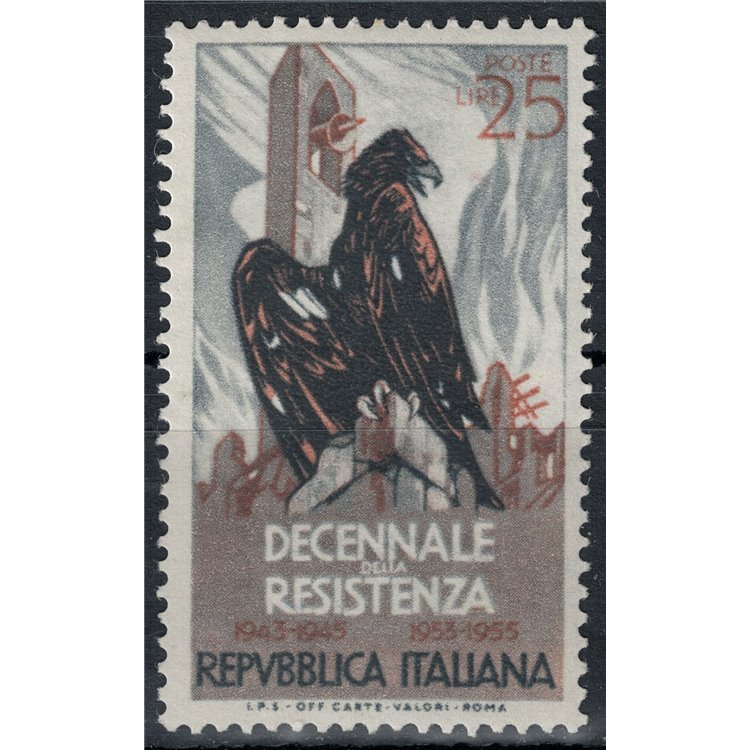 ITALY 1954 Anniversary of the Resistance MH*
