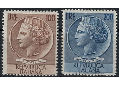ITALY 1954 Siracusana 2v MH*