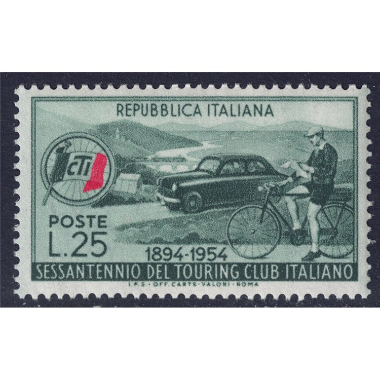 ITALIA 1954 Touring Club Italiano MH*