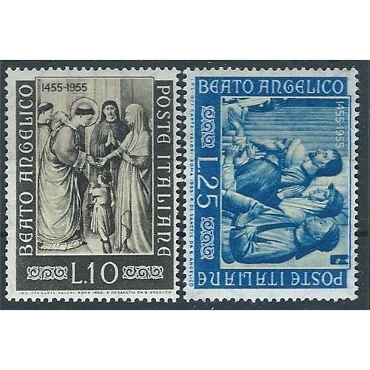 ITALIA 1955 Beato Angelico 2v MH*