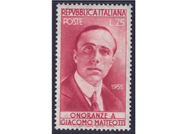 ITALY 1955 Giacomo Matteotti MH*