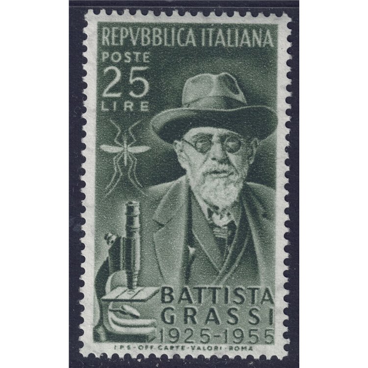 ITALIA 1955 Giovanni Battista Grassi MH*