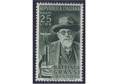 ITALY 1955 Giovanni Battista Grassi MH*
