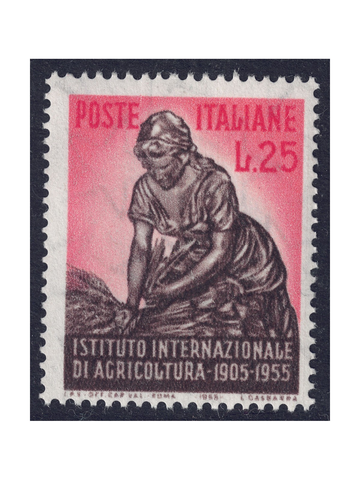 ITALY 1955 MH* Institute of Agriculture
