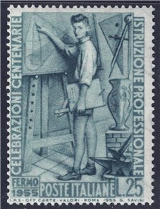 ITALY 1955 Professional Education MH*