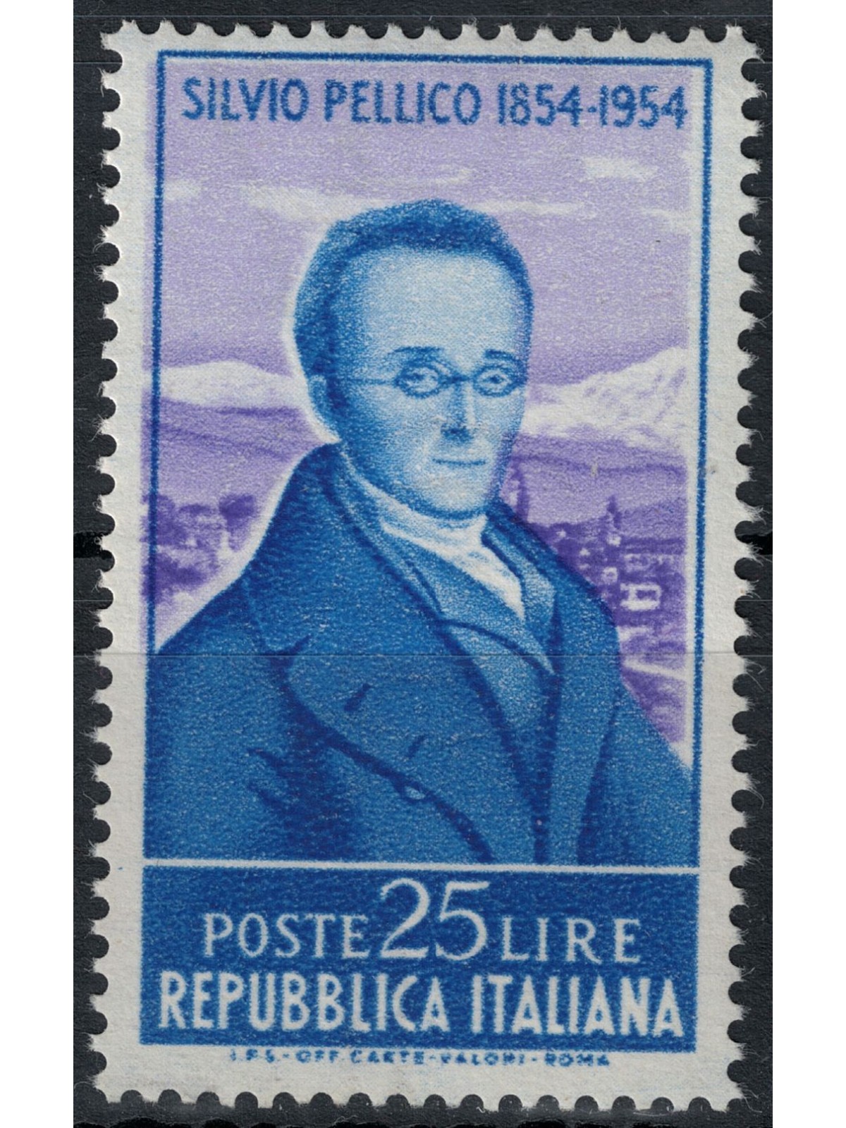 ITALIA 1955 Silvio Pellico MH*