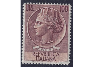 ITALY 1955 Siracusana £100 MH*