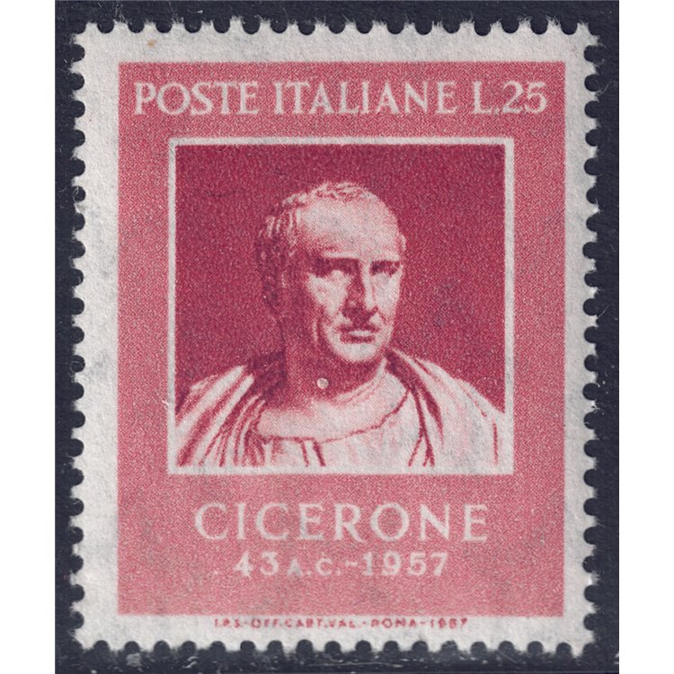 ITALIA 1957 Cicerone MH*