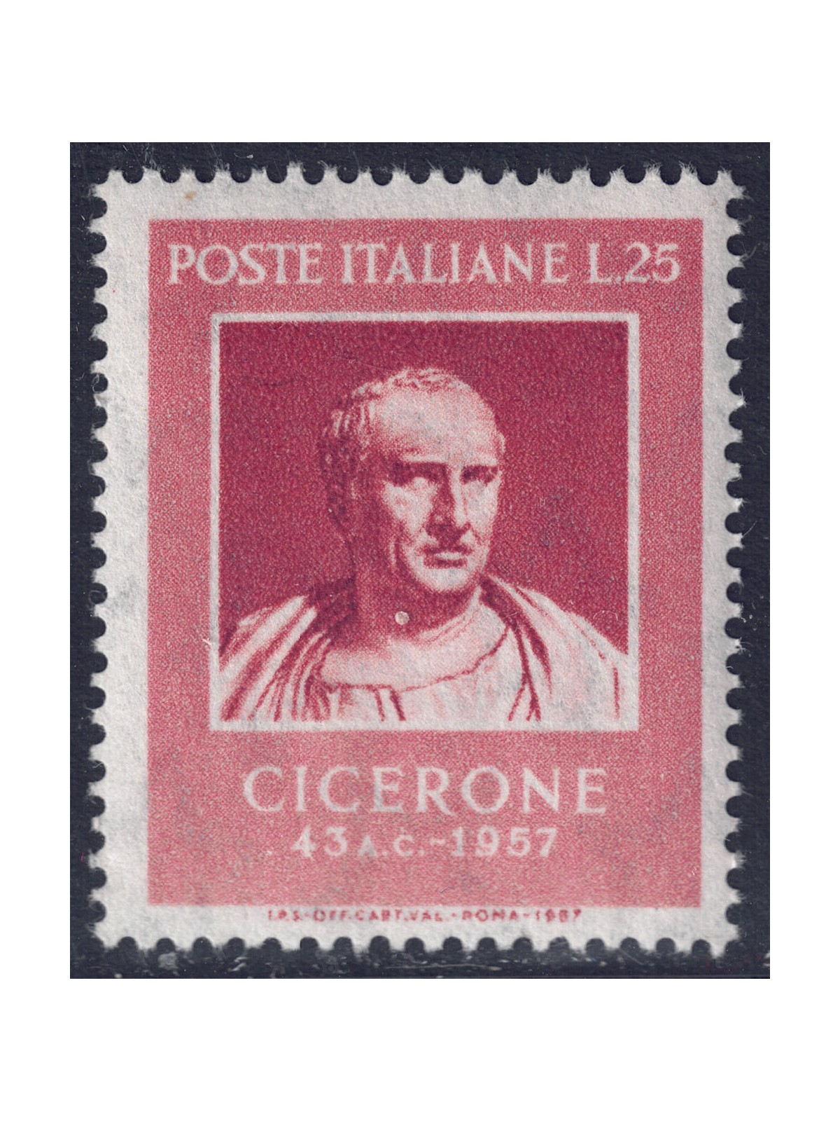 ITALIA 1957 Cicerone MH*
