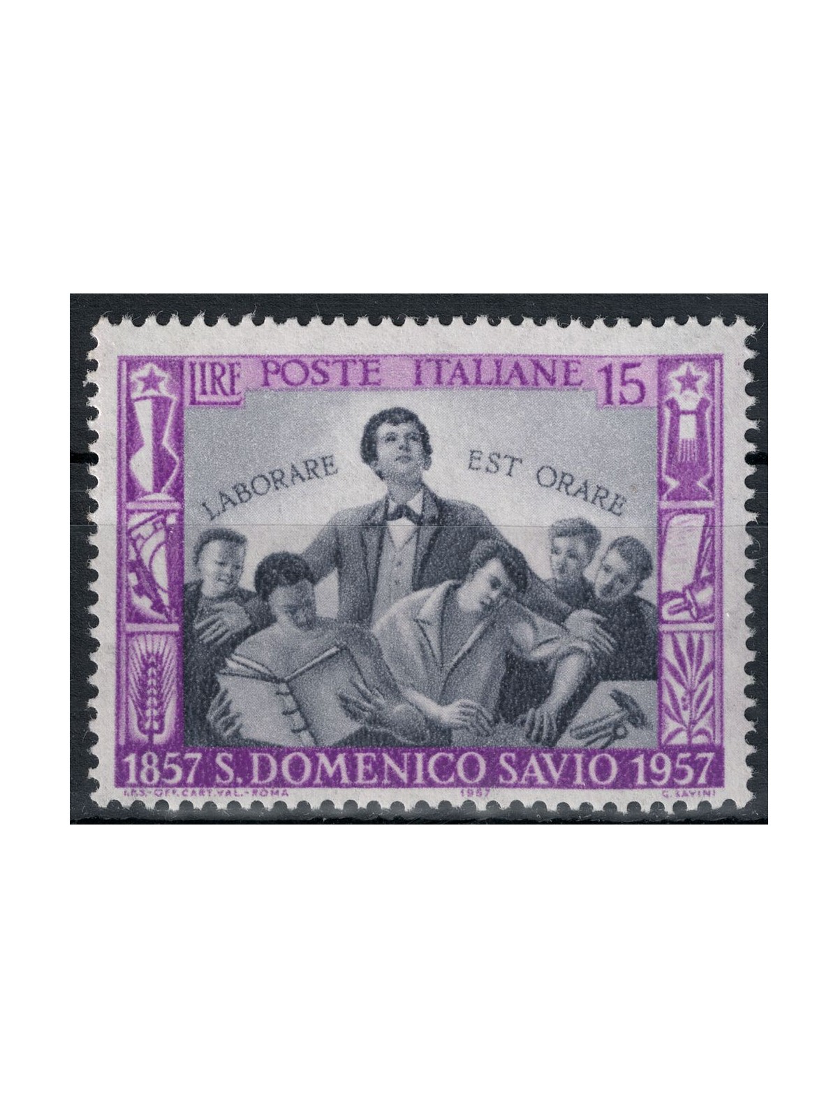 ITALIA 1957 San Domenico Savio MH*