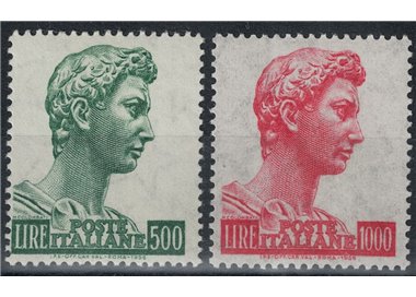 ITALY 1957 San Giorgio di Donatello 2v MH*