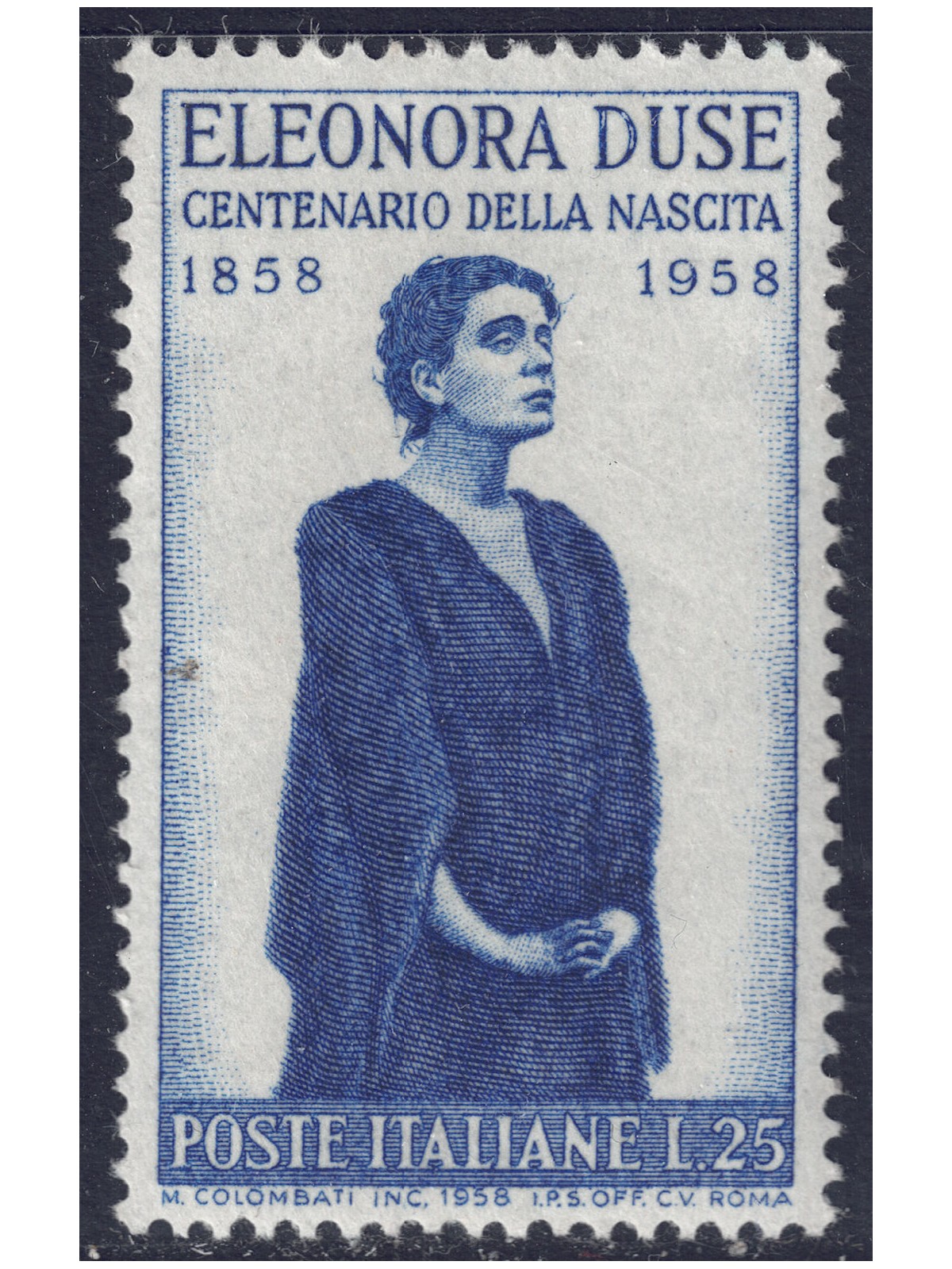 ITALY 1958 Eleonora Duse MH*