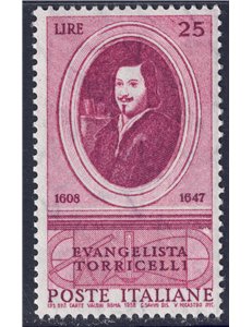 ITALY 1958 Evangelista Torricelli MH*