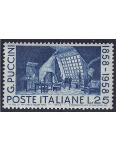 ITALY 1958 Giacomo Puccini MH*